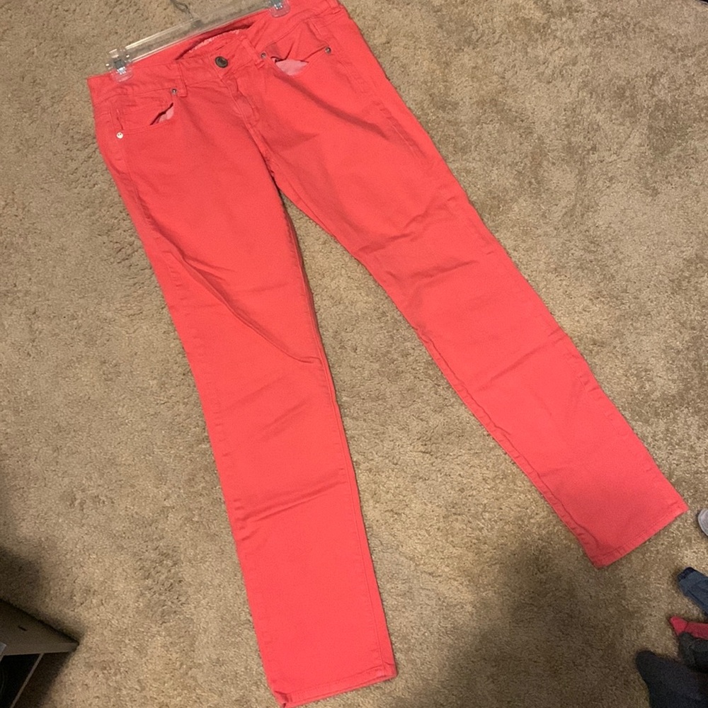 Coral AE Jeans - Skinny
